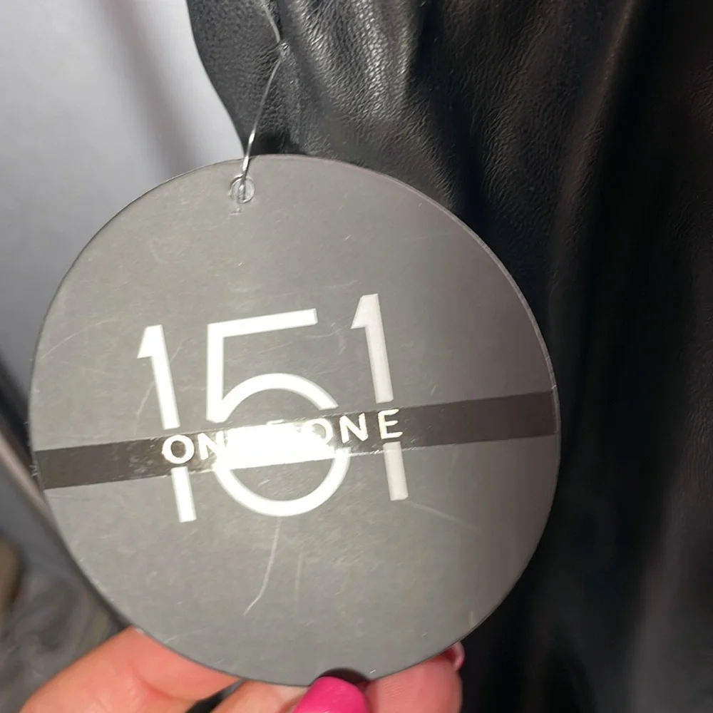 NWT Maurice’s faux leather shirt - Picture 3 of 5